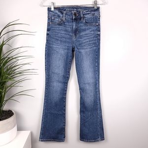 American Eagle Hi-Rise Skinny Kick Jeans 0 X-Short